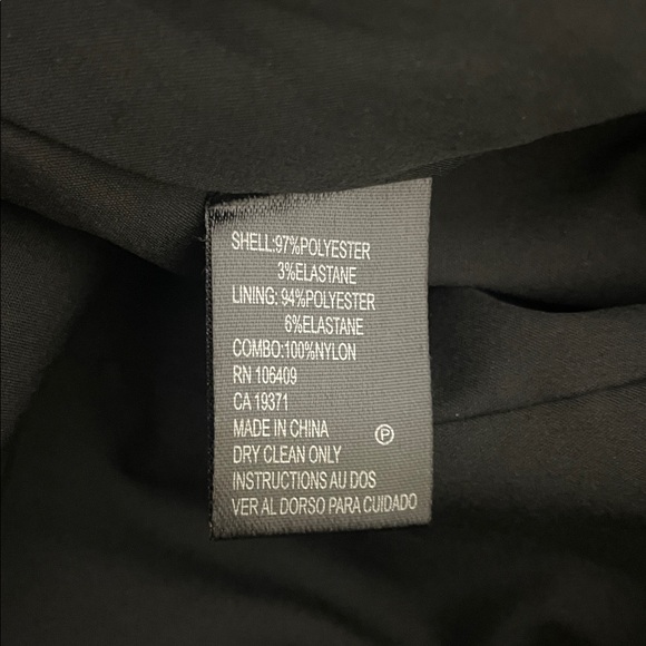 Tahari Arthur S. Levine Lace-Back Blazer | Black | Size 12 - Picture 7 of 8